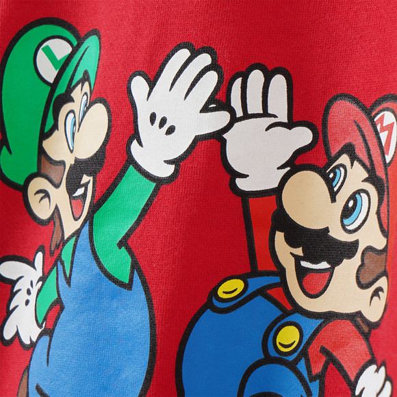 Super Mario Sweatshirt mit Print