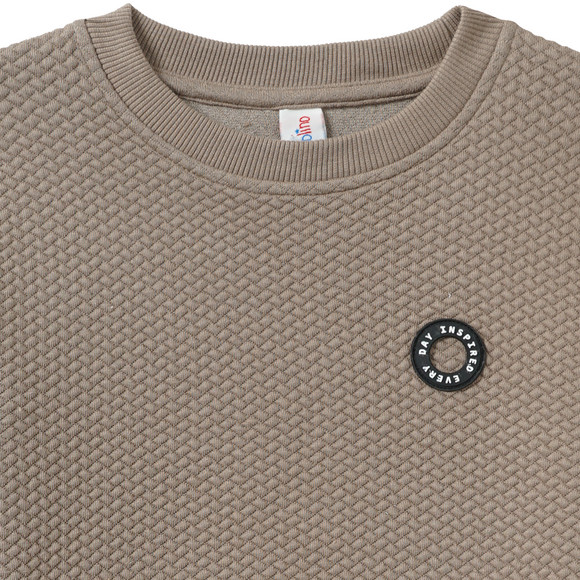 Jungen Sweatshirt mit Strukturmuster