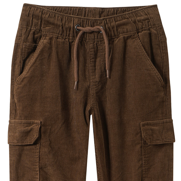 Jungen Thermo-Cordhose im Cargo-Style
