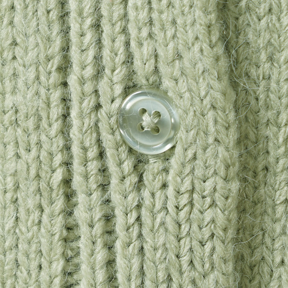 Meisjescardigan met bloemenapplicatie