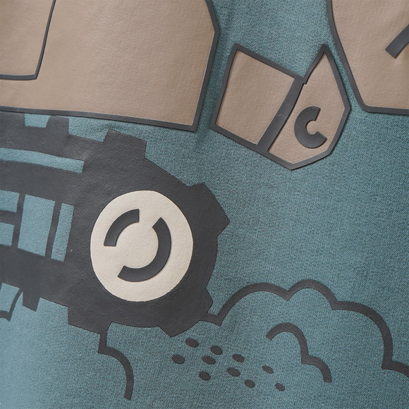 Jungen Langarmshirt mit Baustellen-Print