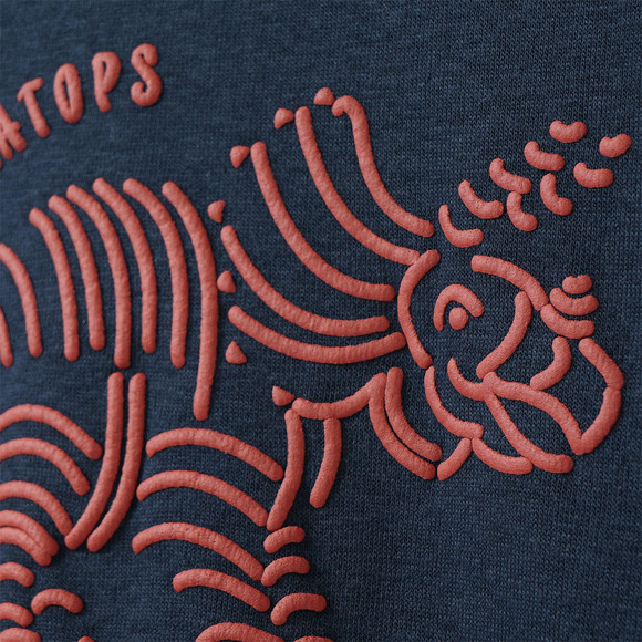 Sweater voor jongens met dinomotief