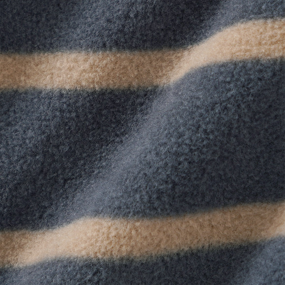 Fleecejas voor jongens met opstaande kraag