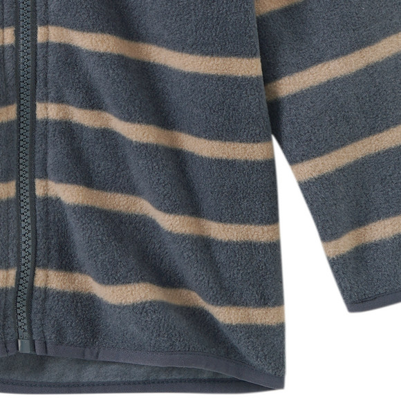 Fleecejas voor jongens met opstaande kraag