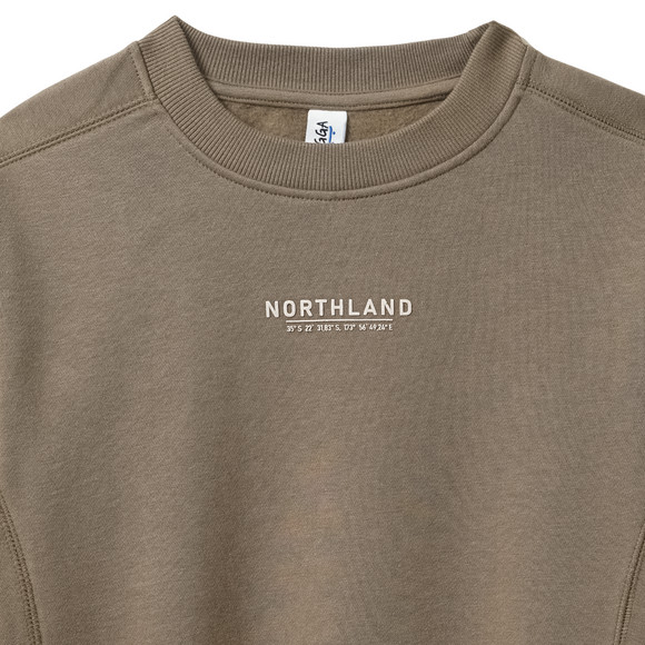 Jongens' sweatshirt met biologisch katoen