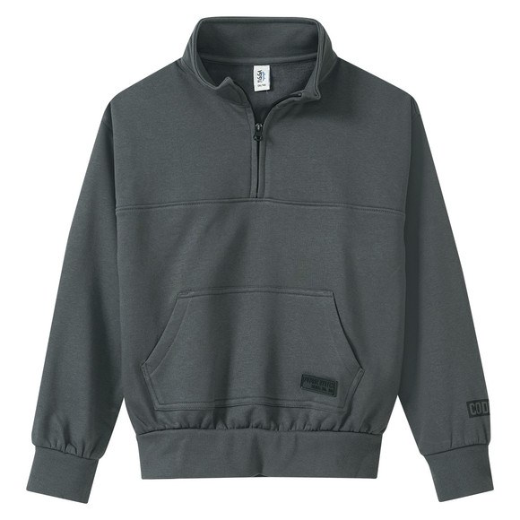 Jungen Sweatshirt mit Troyerkragen