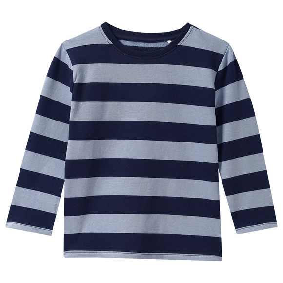 Jungen Langarmshirt mit Streifen