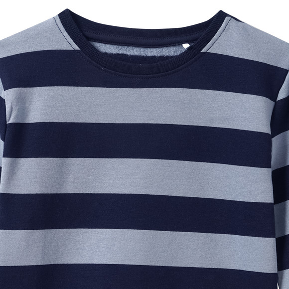 Jungen Langarmshirt mit Streifen