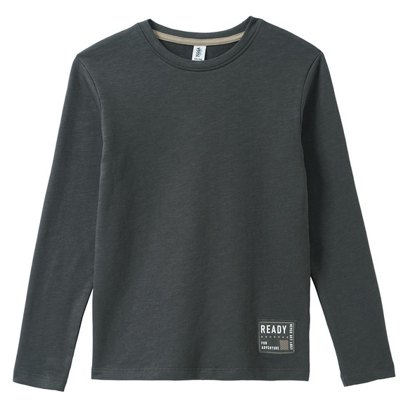 Jungen Langarmshirt mit Rückenprint