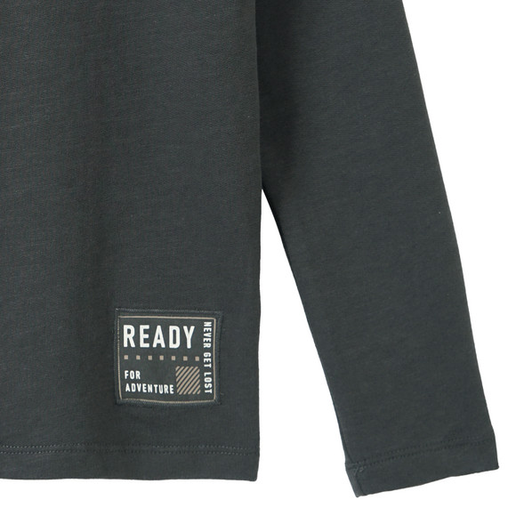 Jungen Langarmshirt mit Rückenprint