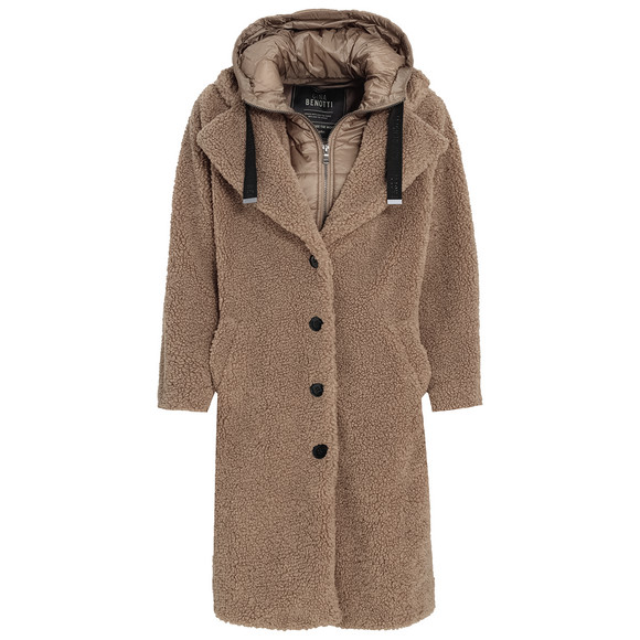 Damenjacken Ernstings Family Teddy Jacke Damen Teddymantel Mit