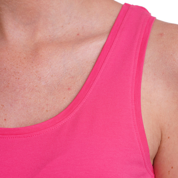 Damen Top in Unifarben