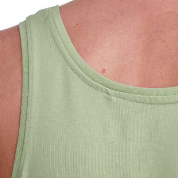 Damen Top in Unifarben