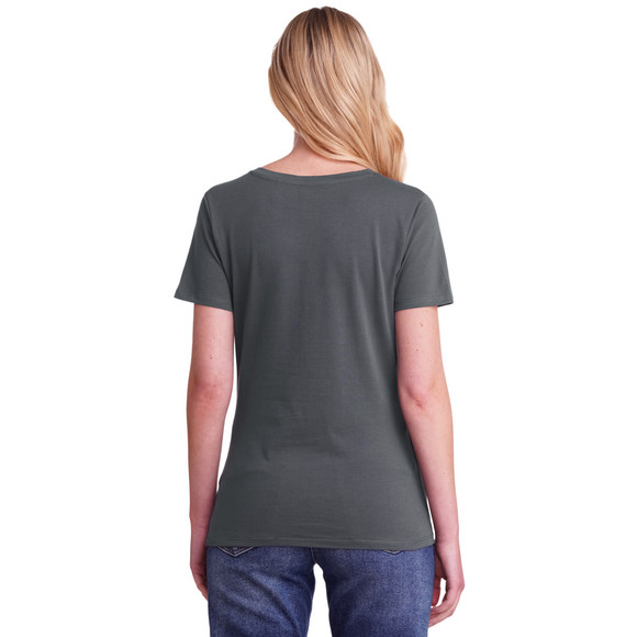 Damen T-Shirt mit V-Ausschnitt