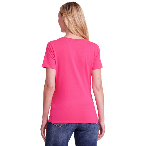Damen T-Shirt mit V-Ausschnitt