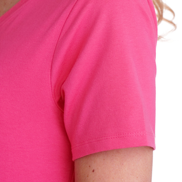 Damen T-Shirt mit V-Ausschnitt