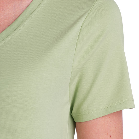 Damen T-Shirt mit V-Ausschnitt