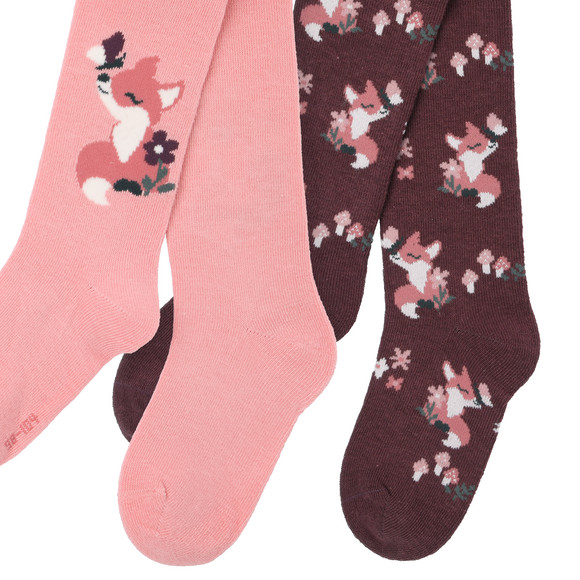 2 meisjesmaillots in een patronenmix