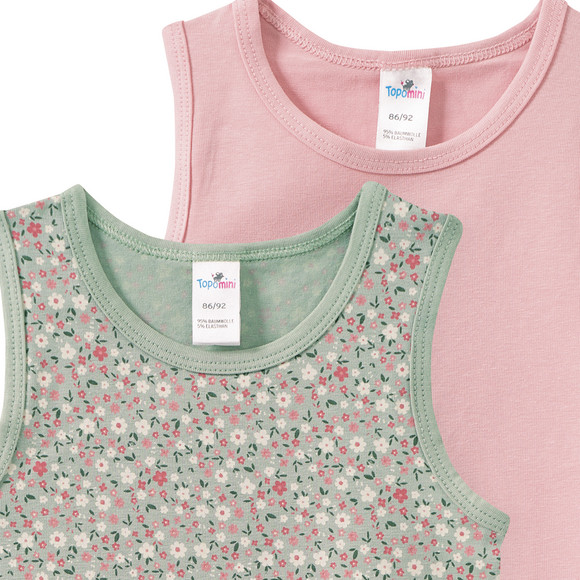 2 Meisjes vesten in een dubbele verpakking