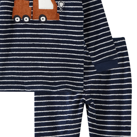   Pyjama's voor baby's met bouwvoertuig