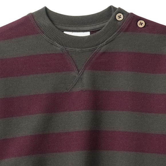 Babysweatshirt van biologisch katoen