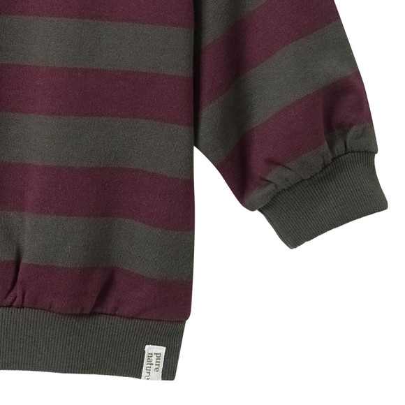 Babysweatshirt van biologisch katoen