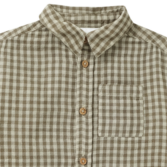 Baby Musselin-Hemd aus Bio-Baumwolle