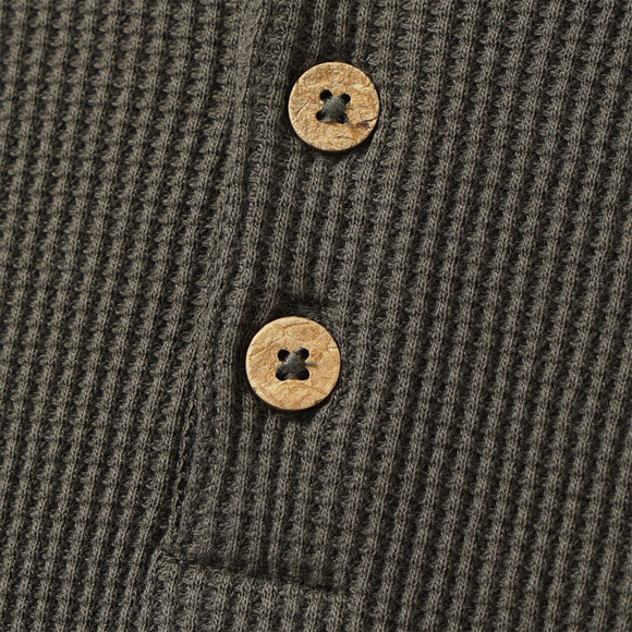 2 babyhemden met lange mouwen in wafelpiqué