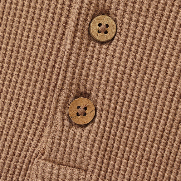 2 babyhemden met lange mouwen in wafelpiqué