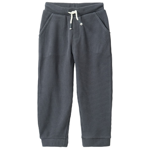 2 Baby Jogginghosen aus Waffel-Piqué