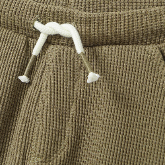 2 Baby Jogginghosen aus Waffel-Piqué