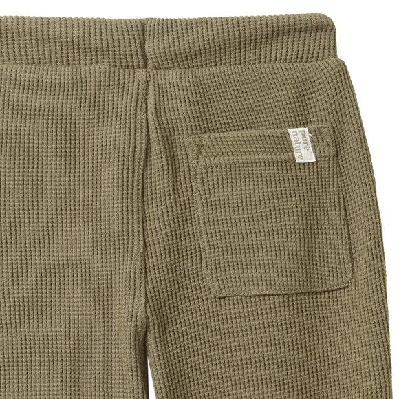 2 Baby Jogginghosen aus Waffel-Piqué