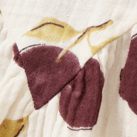 Baby mousseline jurk met biologisch katoen