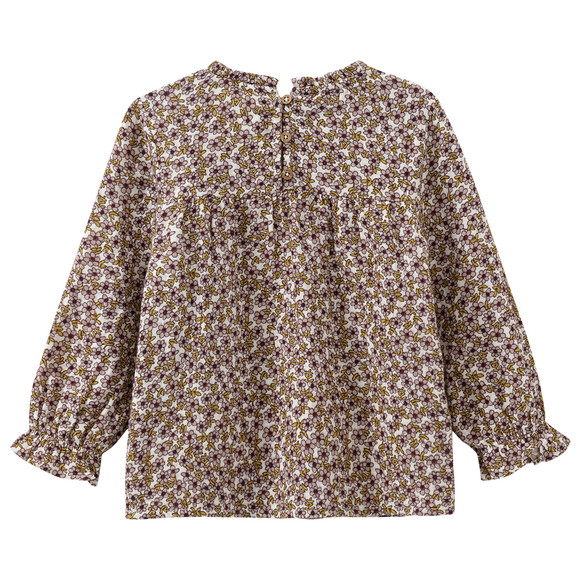 Baby mousseline blouse met biologisch katoen