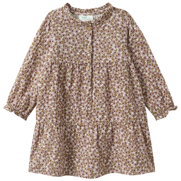 Baby mousseline jurk met biologisch katoen