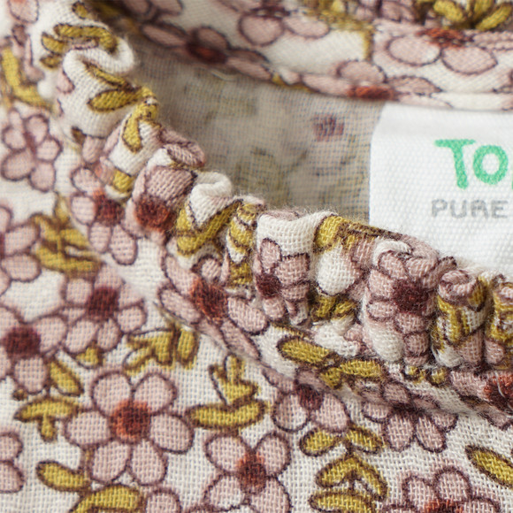 Baby mousseline jurk met biologisch katoen