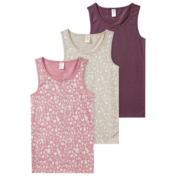 3 Meisjes vesten met biologisch katoen