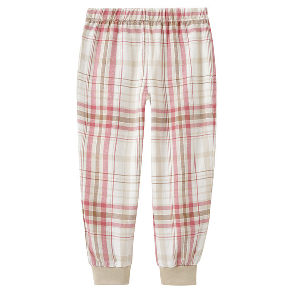 Meisjes pyjama met flanellen broek