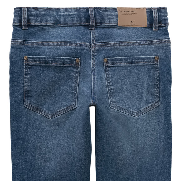 Mädchen Skinny-Jeans mit Used-Waschung