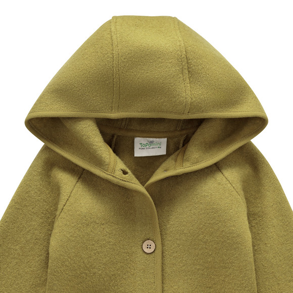 Wollen babyoverall met omgeslagen boorden