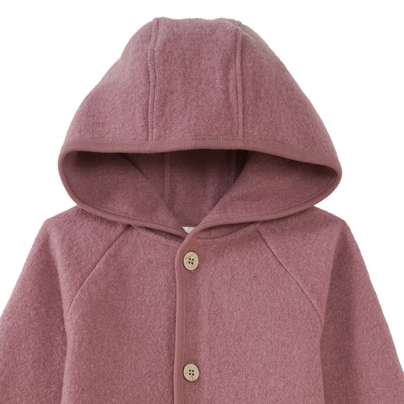 Wollen babyoverall met omgeslagen boorden