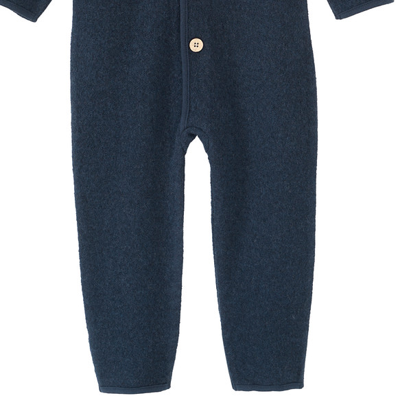 Wollen babyoverall met omgeslagen boorden