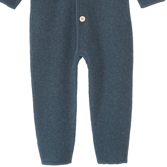 Wollen babyoverall met omgeslagen boorden