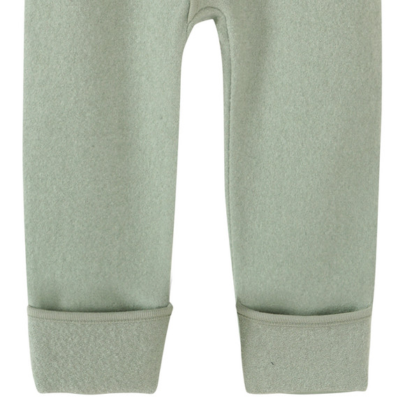 Wollen babyoverall met omgeslagen boorden