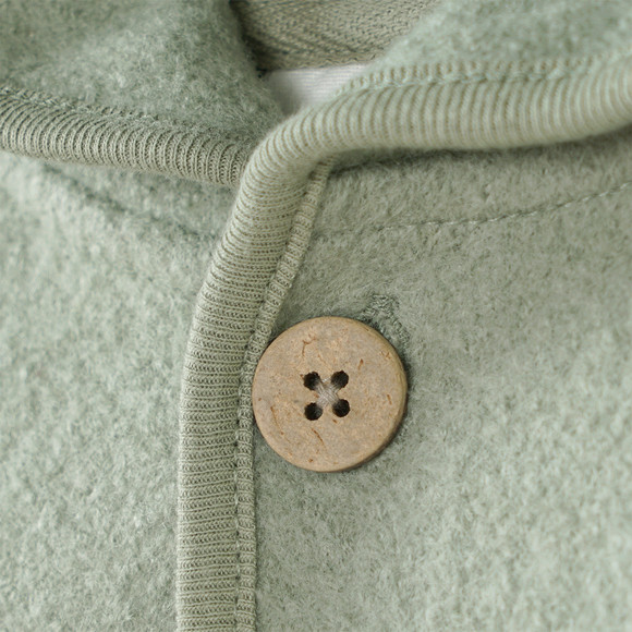 Wollen babyoverall met omgeslagen boorden