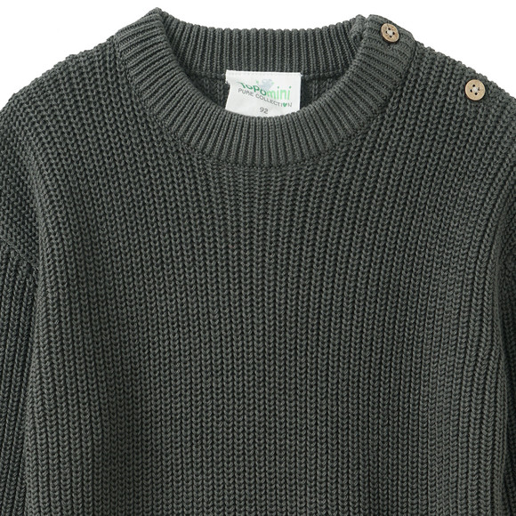 Gebreide babytrui van biologisch katoen