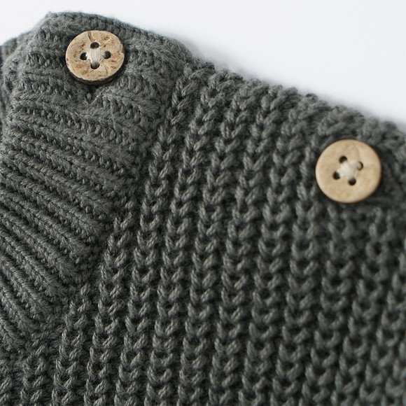 Gebreide babytrui van biologisch katoen