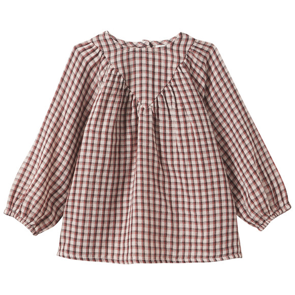 Baby mousseline blouse met biologisch katoen