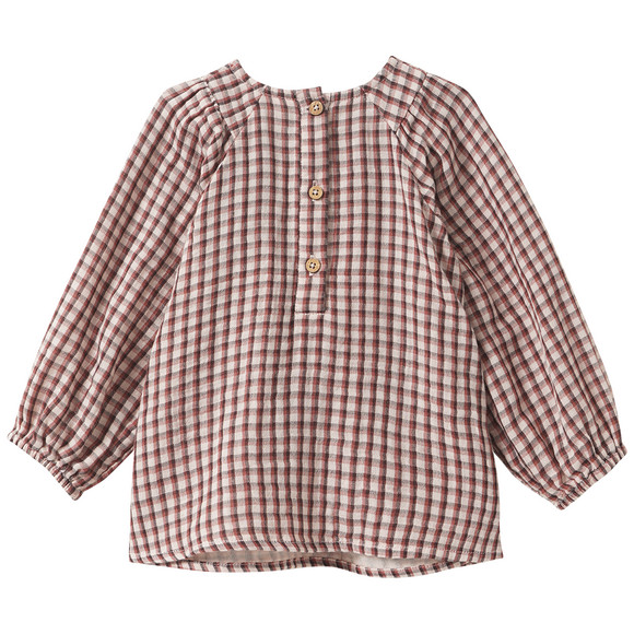 Baby mousseline blouse met biologisch katoen