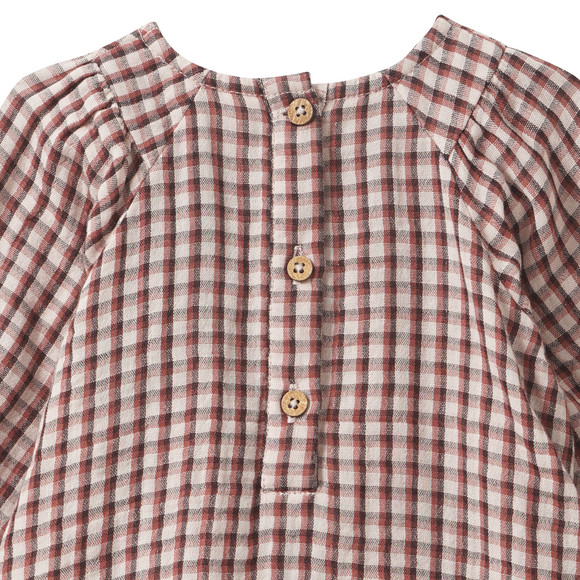 Baby mousseline blouse met biologisch katoen